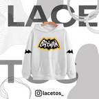 White Batman Hoodie