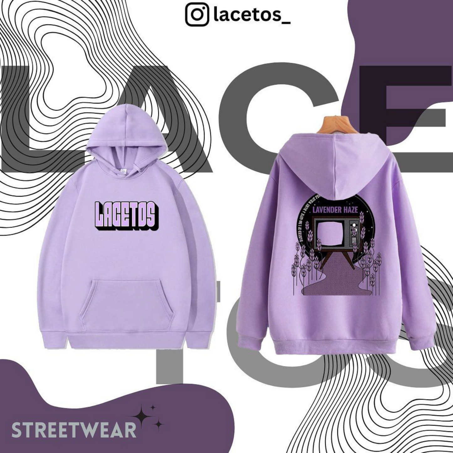 Lavender hoodie