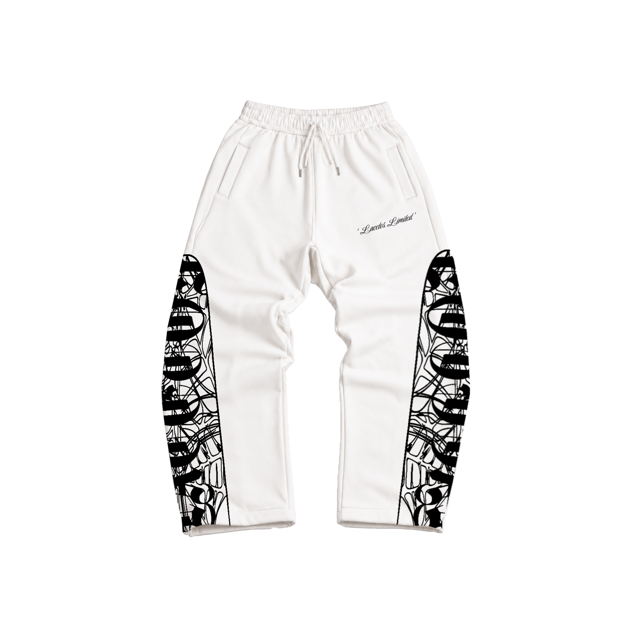 Limited edition - White baggy trousers