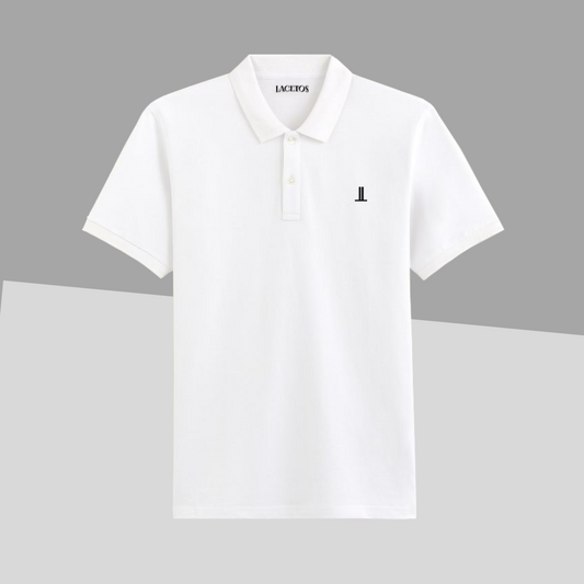 White Basic Polo