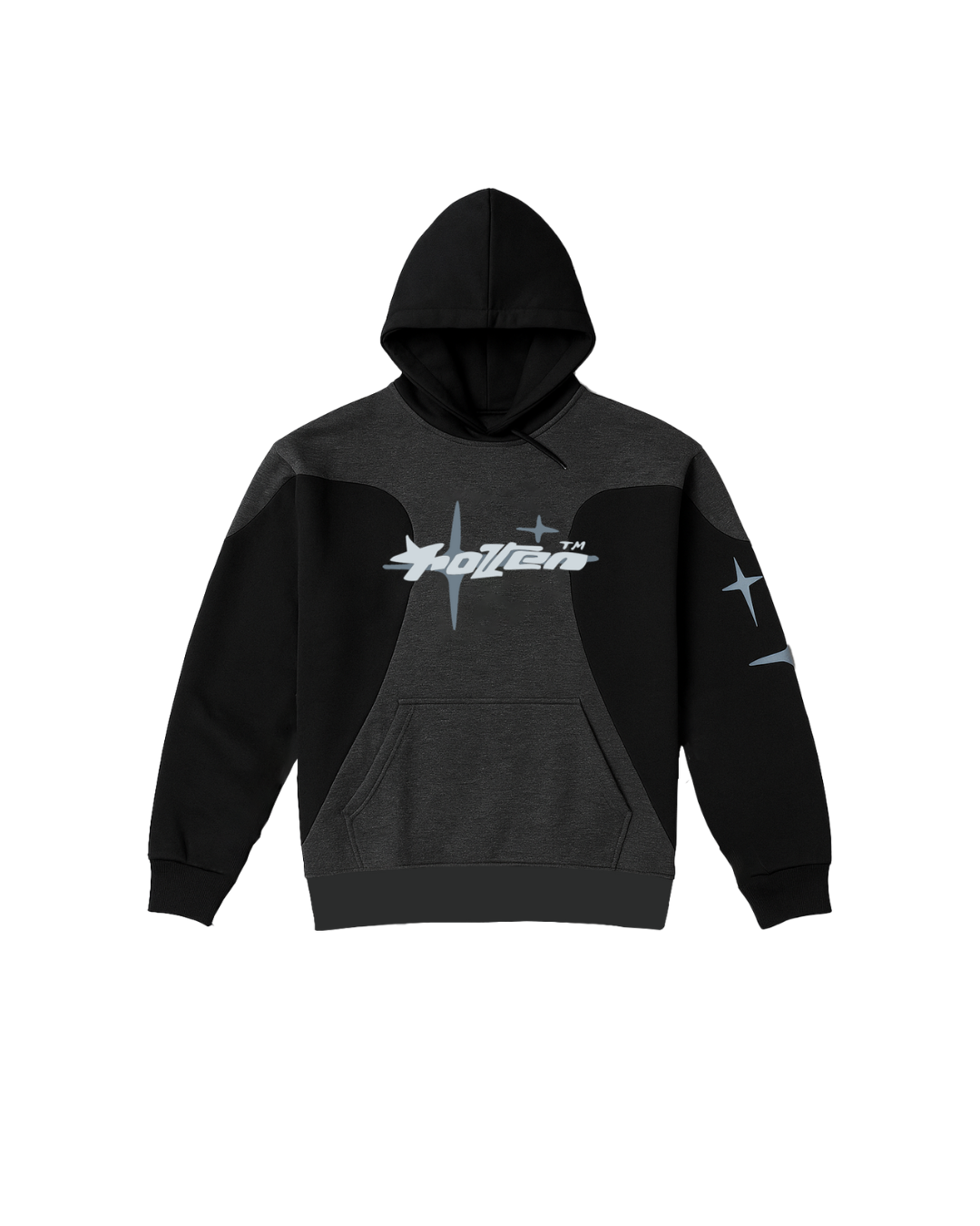 Baggy Black &  Charcoal Sweatsuit