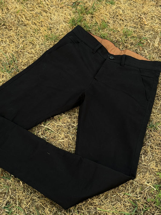 Black Chino -100% Cotton