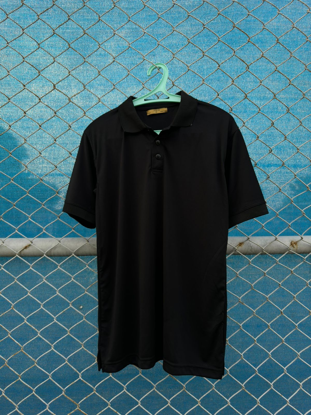 Black Polo -Dryfit
