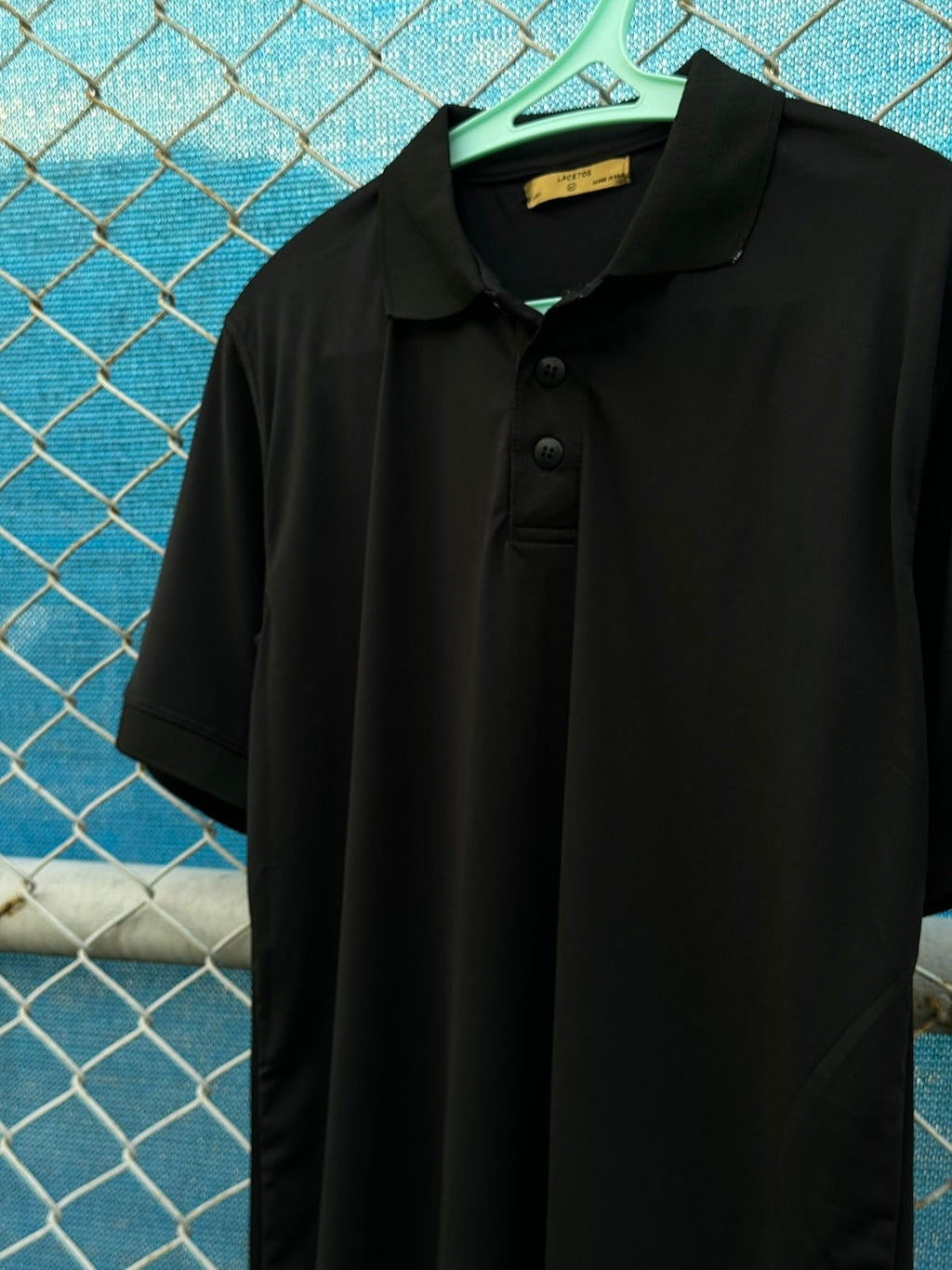 Black Polo -Dryfit