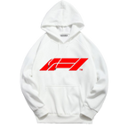 F1 White Hoodie