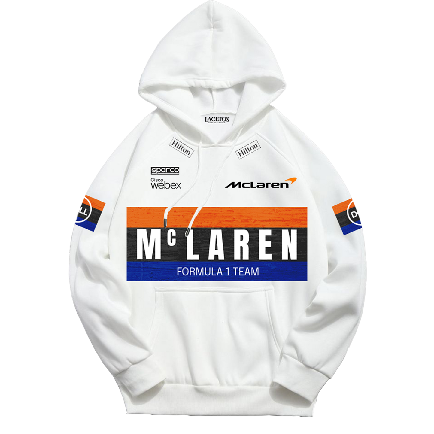 Mclaren Hoodie ( White)