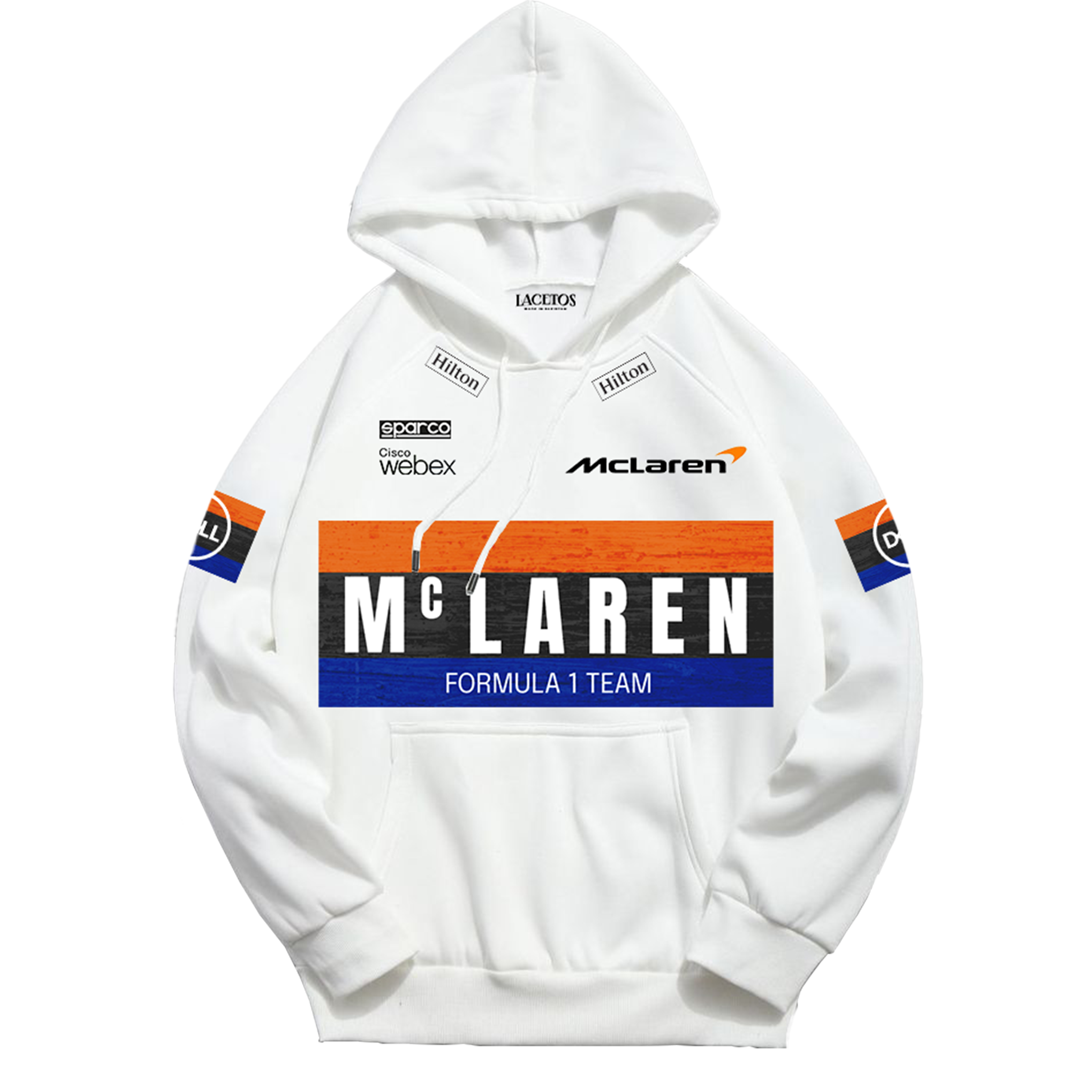 Mclaren Hoodie ( White)