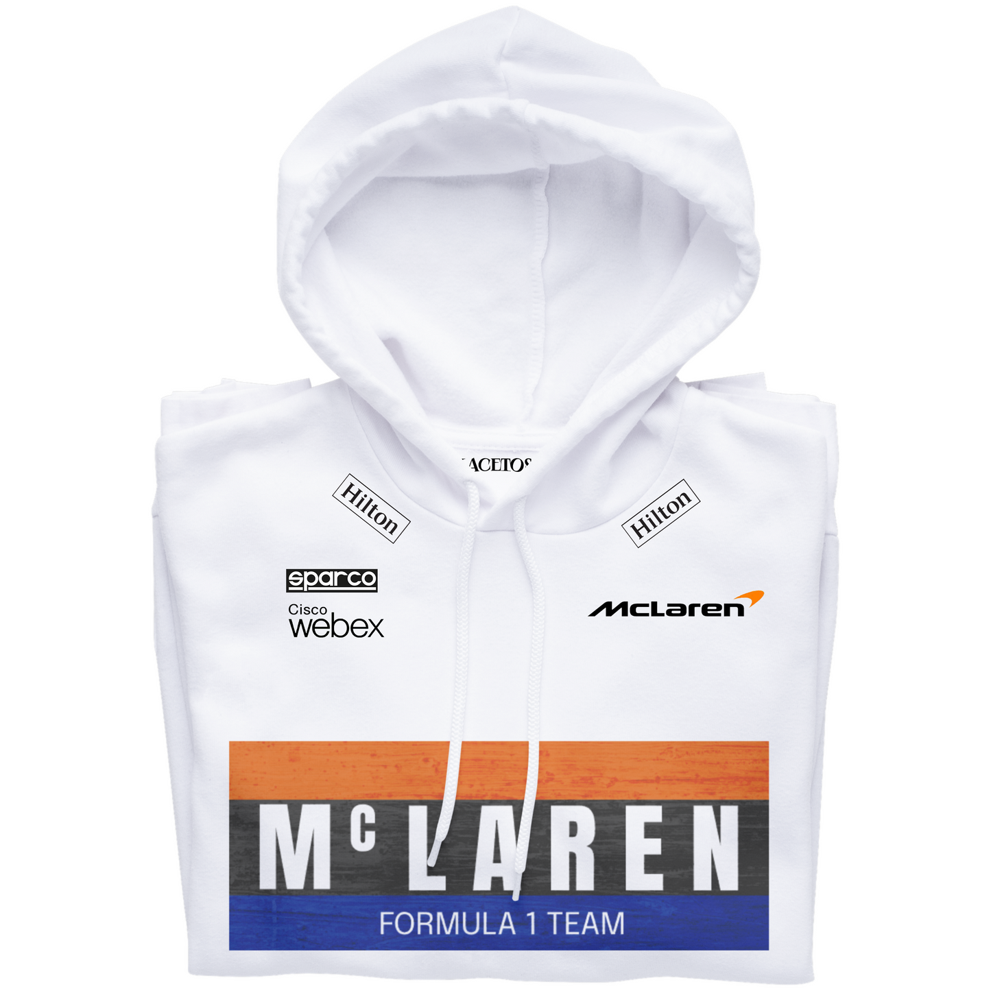 Mclaren Hoodie ( White)