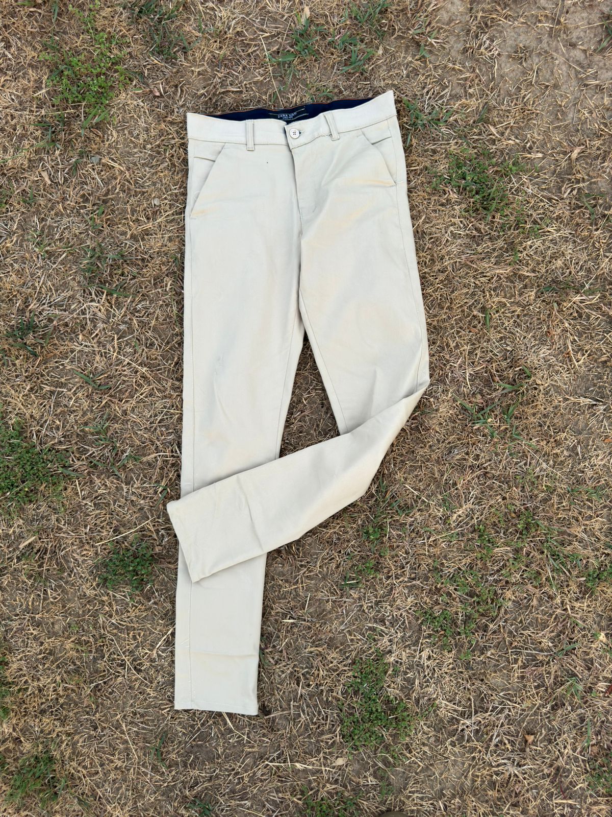 White Chinos -100% cotton